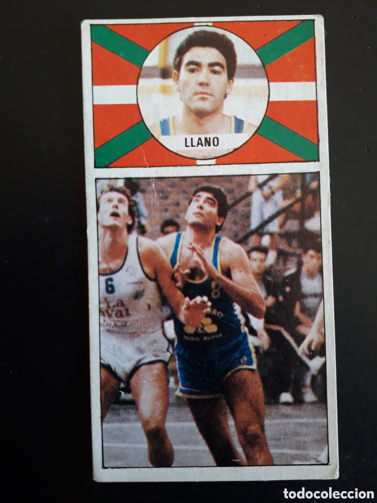 Coleccionismo deportivo: LLANO, CAJA BILBAO MERCHANTE 1986 1987 86 87 N&deg; 18 SIN PEGAR. PEDIDO M&Iacute;NIMO 3&euro;