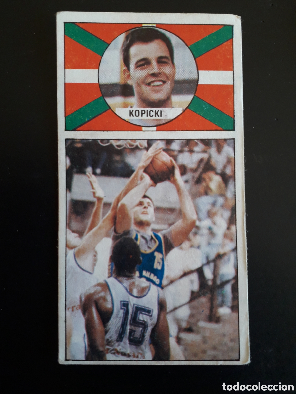 Coleccionismo deportivo: KOPICKI, CAJA BILBAO MERCHANTE 1986 1987 86 87 N&deg; 14 SIN PEGAR. PEDIDO M&Iacute;NIMO 3&euro;