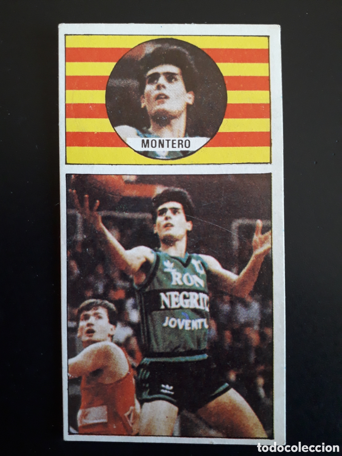 Coleccionismo deportivo: MONTERO JOVENTUT DE BADALONA MERCHANTE 1986 1987 86 87 N&deg; 92 SIN PEGAR. PEDIDO M&Iacute;NIMO 3&euro;