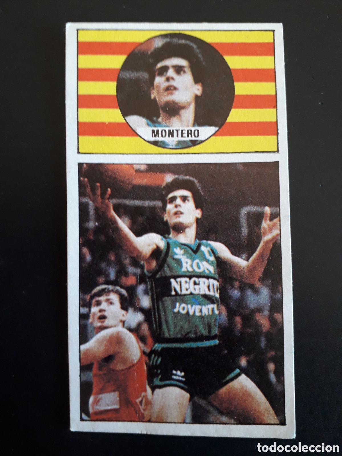 Coleccionismo deportivo: MONTERO JOVENTUT DE BADALONA MERCHANTE 1986 1987 86 87 N&deg; 92 SIN PEGAR. PEDIDO M&Iacute;NIMO 3&euro;