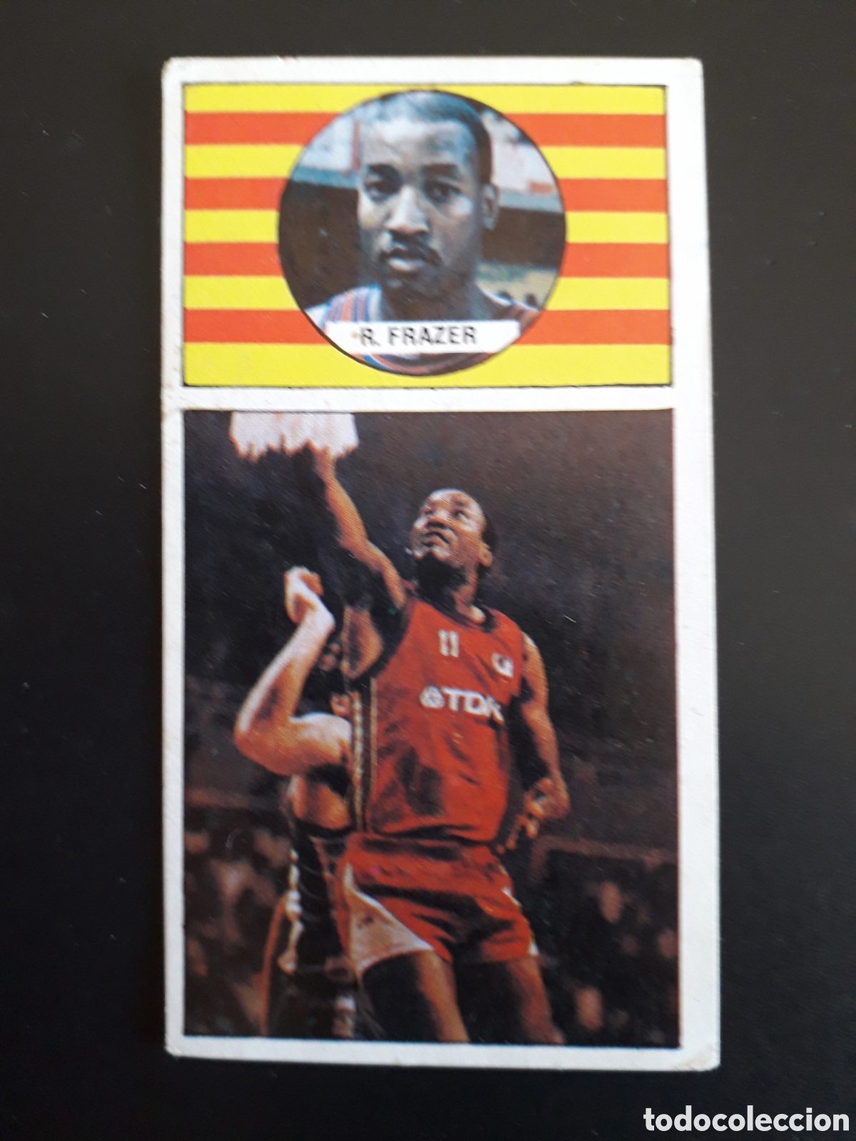 Coleccionismo deportivo: ROLANDO FRAZER, TDK MANRESA, MERCHANTE 1986 1987 86 87 N&deg; 107 SIN PEGAR. PEDIDO M&Iacute;NIMO 3&euro;