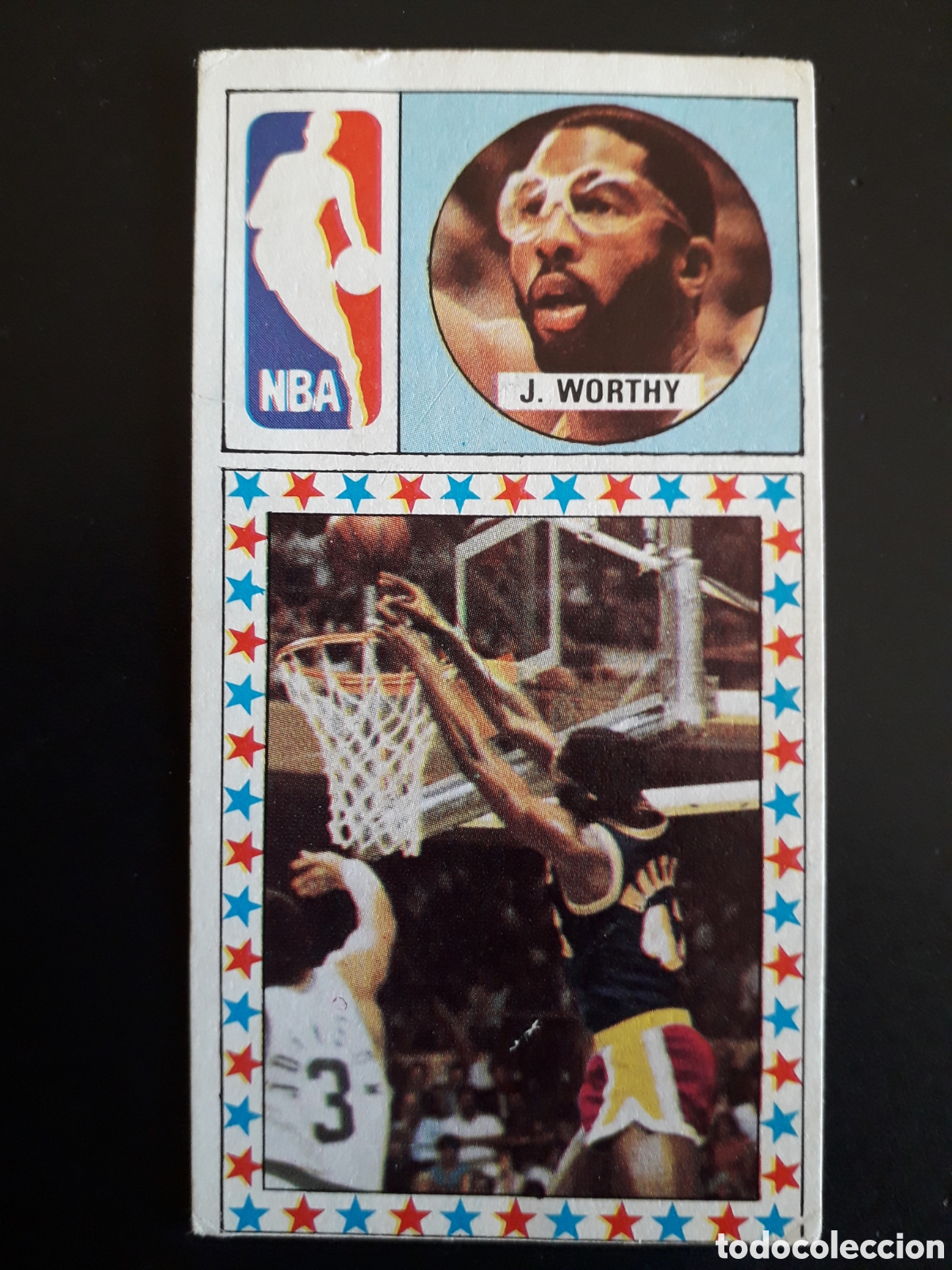 Coleccionismo deportivo: J WORTHY ANGELES LAKERS, NBA J MERCHANTE 1986 1987 86 87 N&deg; 169 SIN PEGAR. PEDIDO M&Iacute;NIMO 3&euro;