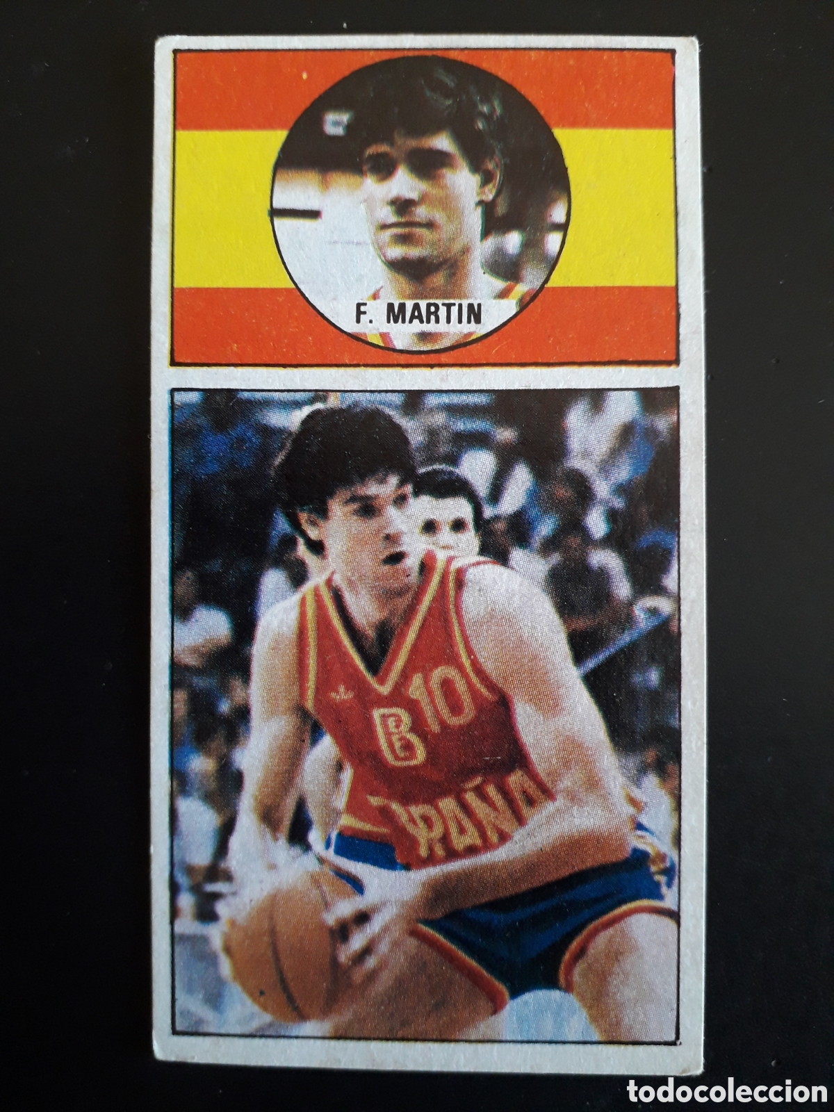 Coleccionismo deportivo: FERNANDO MART&Iacute;N, SELECCI&Oacute;N ESPA&Ntilde;A J MERCHANTE 1986 1987 86 87 N&deg; 146 SIN PEGAR. PEDIDO M&Iacute;NIMO 3&euro;