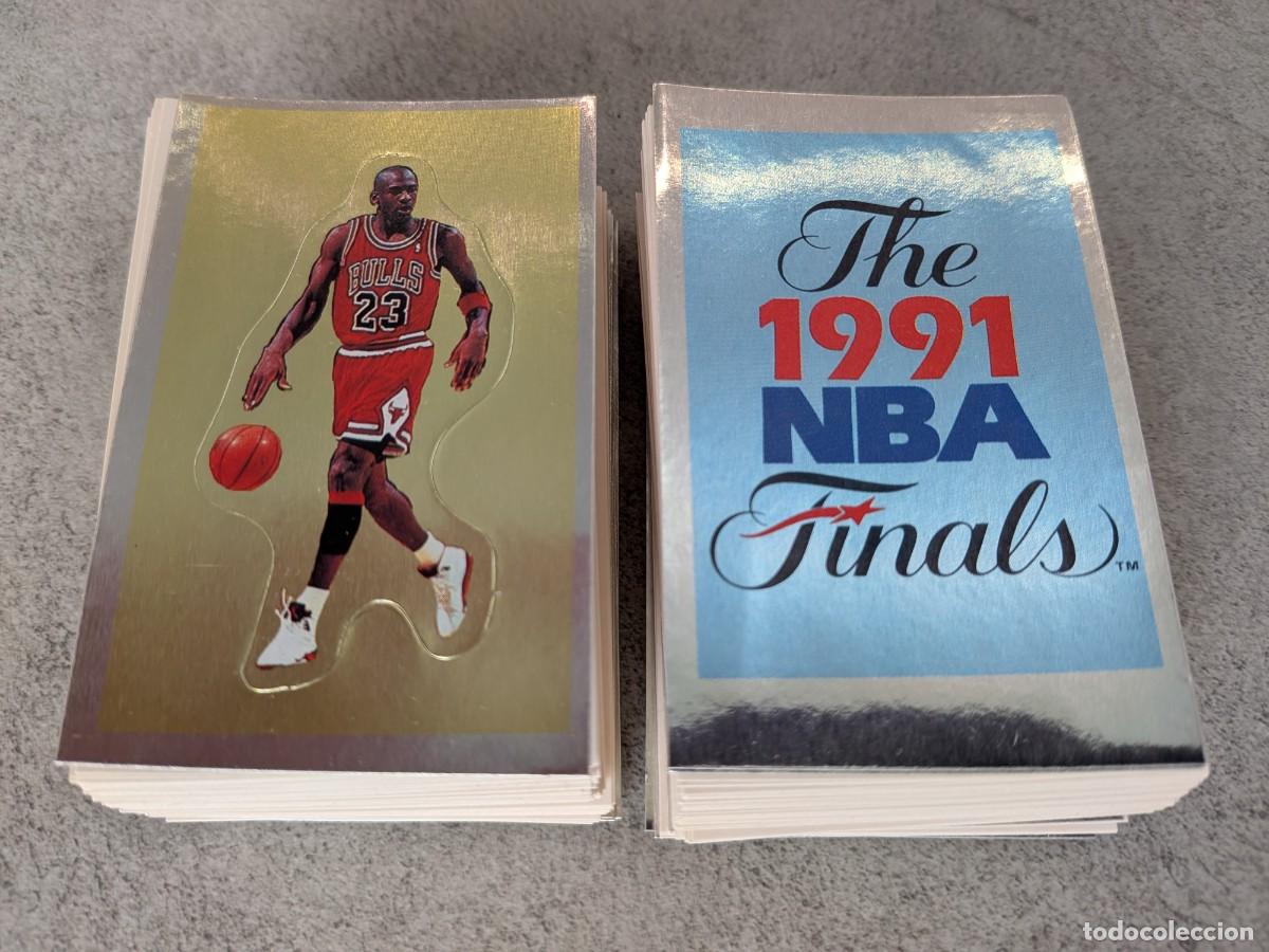 Coleccionismo deportivo: Panini NBA Basketball 91 92 1991 1992 completa sin pegar Michael Jordan Chicago Bulls Magic Johnson