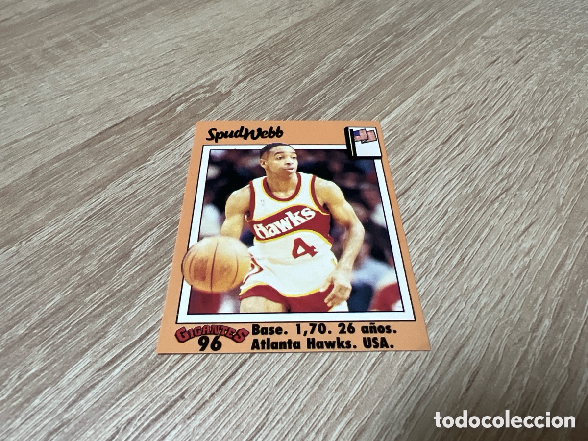 Coleccionismo deportivo: 1989 SPUD WEBB N&ordm; 96 GIGANTES BASKET SIN PEGAR