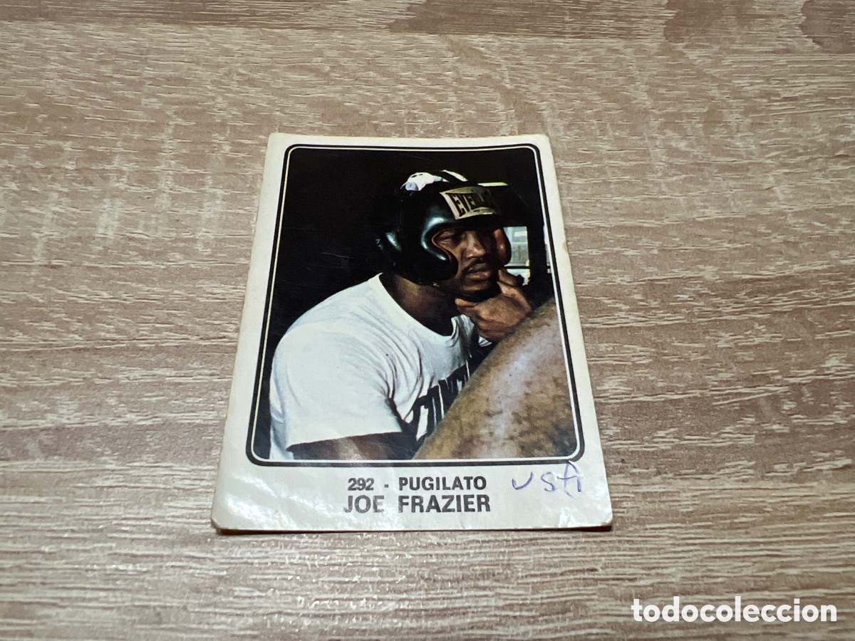 Coleccionismo deportivo: 1973 JOE FRAZIER N&ordm; 292 PANINI CAMPIONI DELLO SPORT