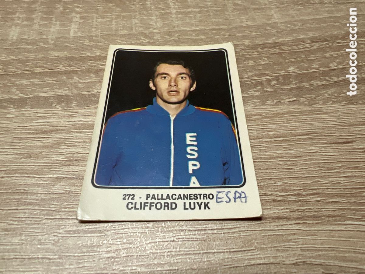 Coleccionismo deportivo: 1973 CLIFFORD LUYK N&ordm; 272 PANINI CAMPIONI DELLO SPORT
