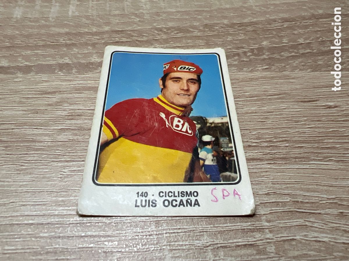 Coleccionismo deportivo: 1973 LUIS OCA&Ntilde;A N&ordm; 140 PANINI CAMPIONI DELLO SPORT