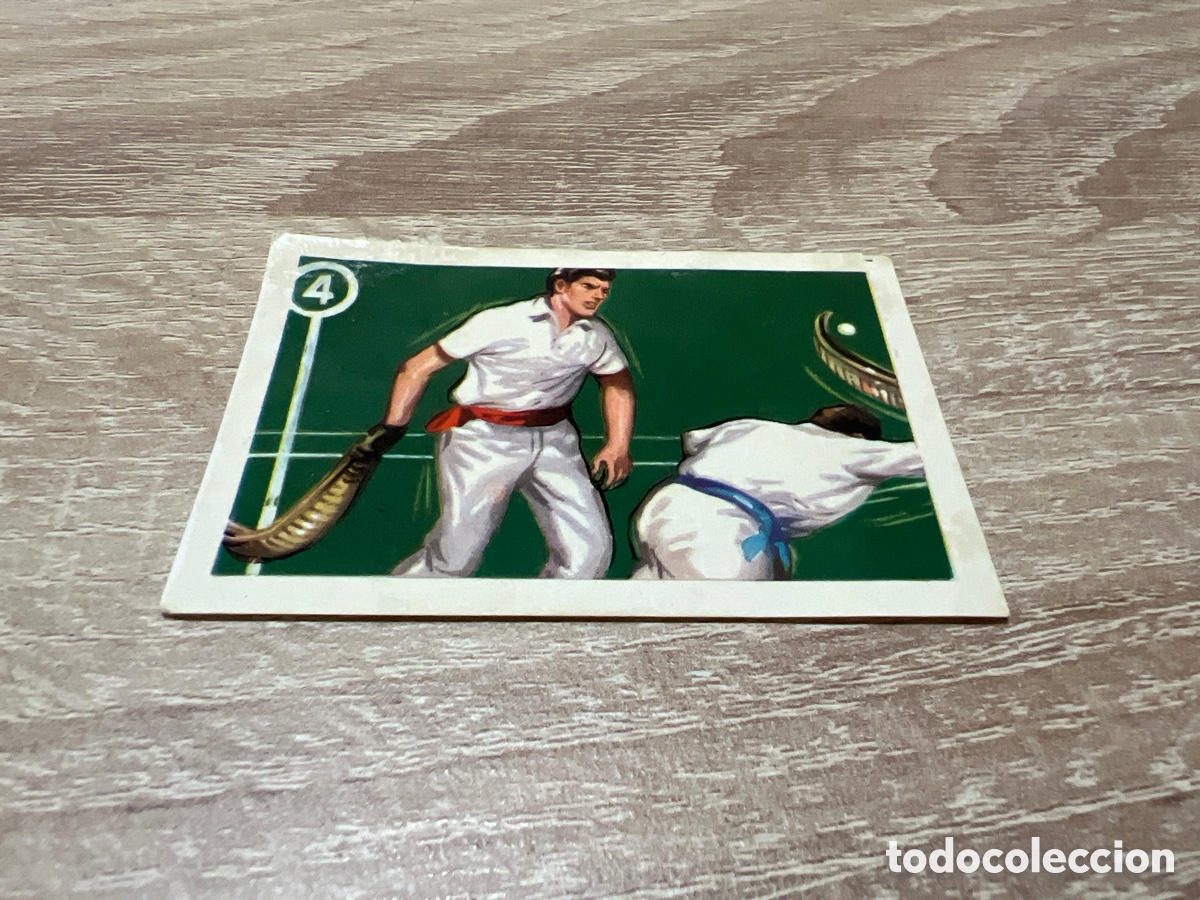 Coleccionismo deportivo: 1964 # 68 CAMPEONATO MUNDIAL DE PELOTA CHOCOLATES SIM&Oacute;N DESPEGADO