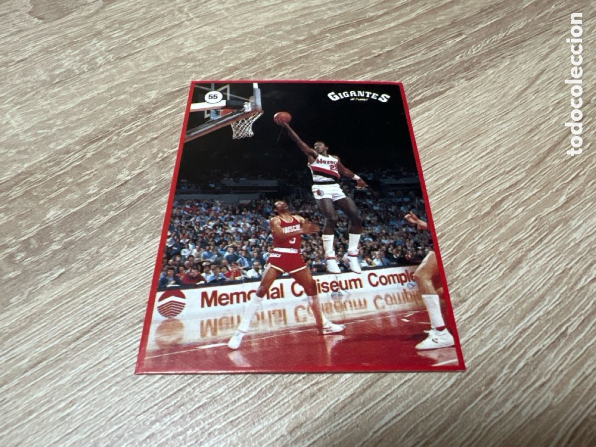 Coleccionismo deportivo: 1987 CLYDE DREXLER N&ordm; 56 GIGANTES NBA SIN PEGAR
