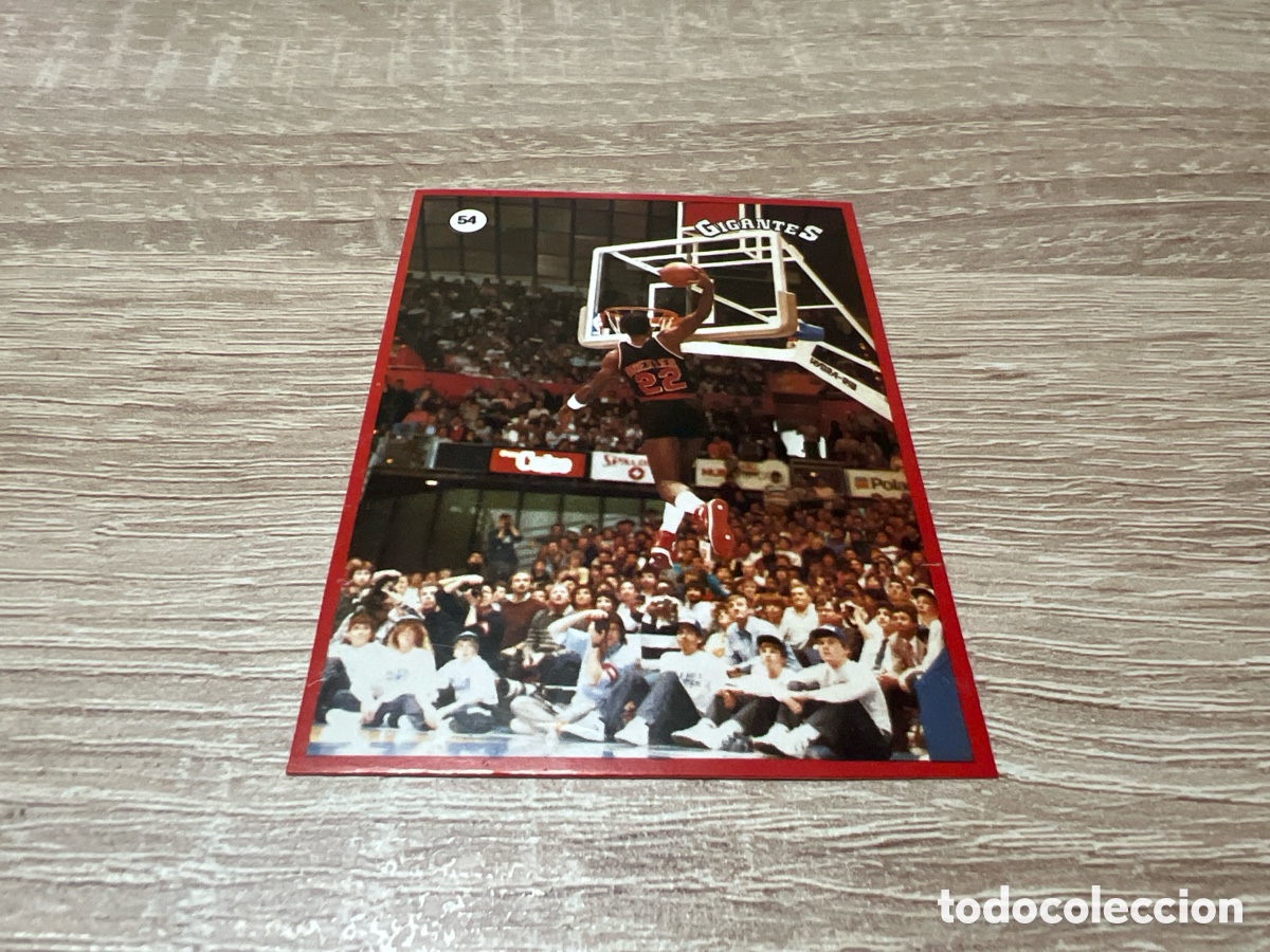 Coleccionismo deportivo: 1987 CLYDE DREXLER N&ordm; 54 GIGANTES NBA SIN PEGAR