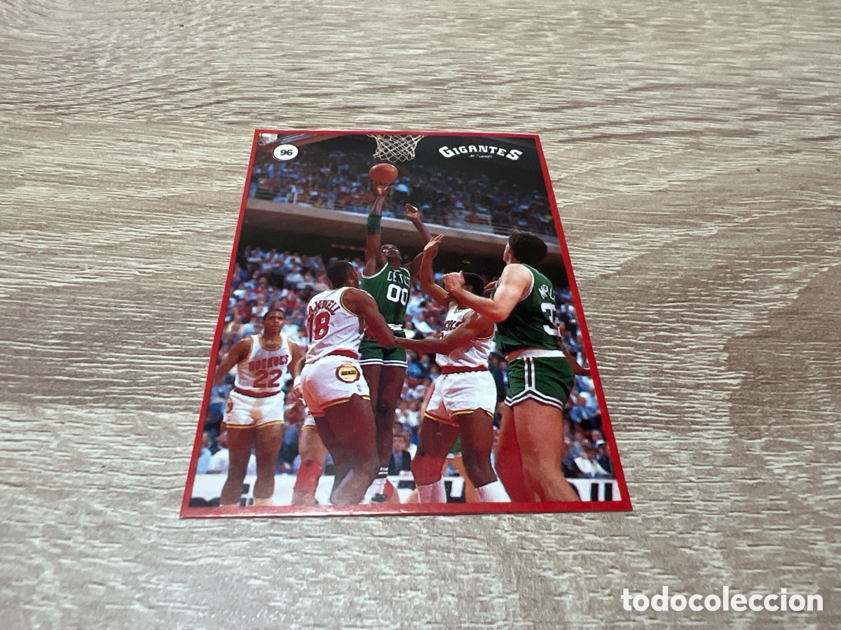Coleccionismo deportivo: 1987 ROBERT PARISH N&ordm; 96 GIGANTES NBA SIN PEGAR