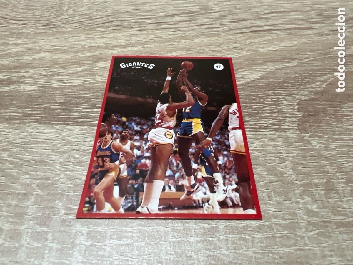 Coleccionismo deportivo: 1987 JAMES WORTHY N&ordm; 47 GIGANTES NBA SIN PEGAR