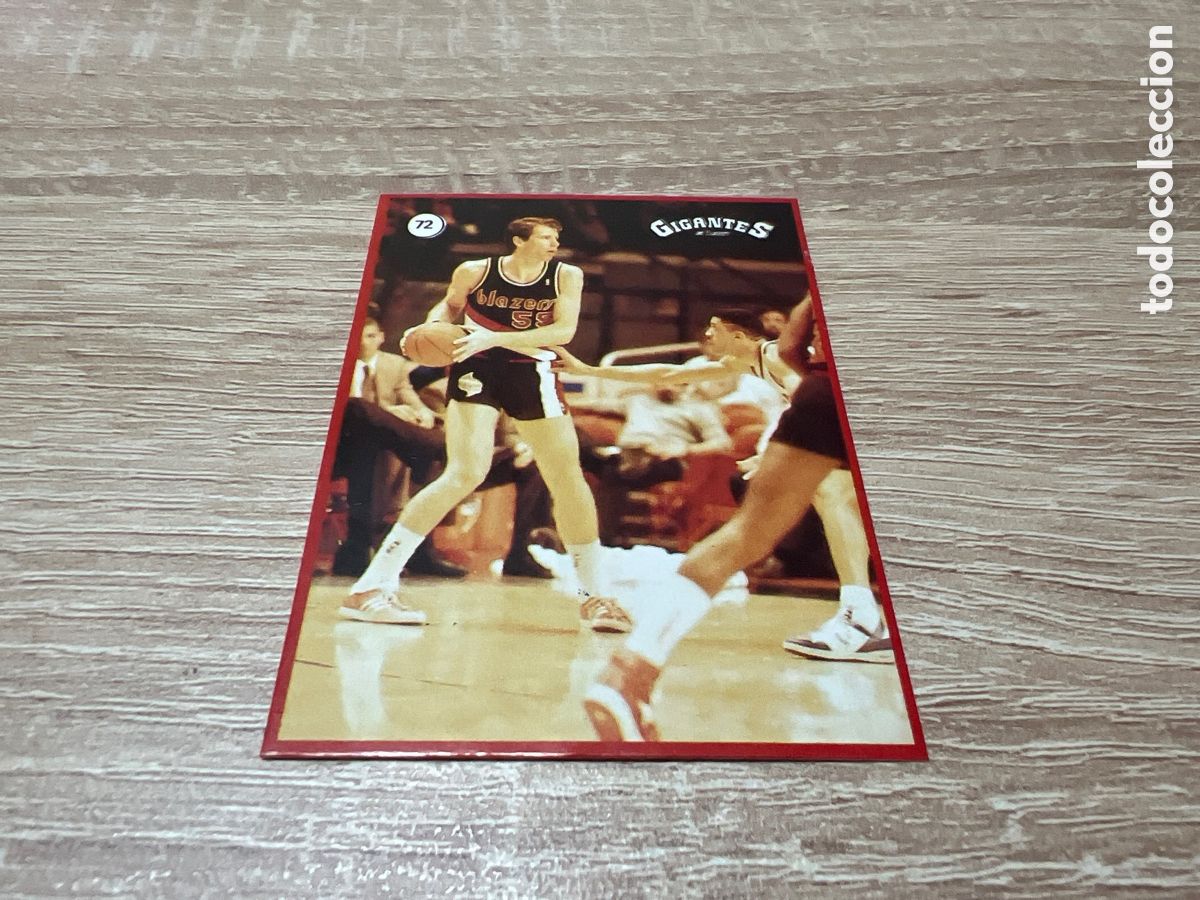 Coleccionismo deportivo: 1987 KIKI VANDEWEGHE N&ordm; 72 GIGANTES NBA SIN PEGAR