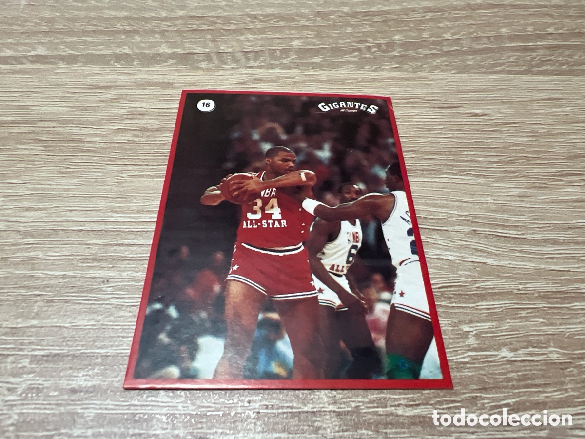Coleccionismo deportivo: 1987 CHARLES BARKLEY N&ordm; 16 GIGANTES NBA SIN PEGAR