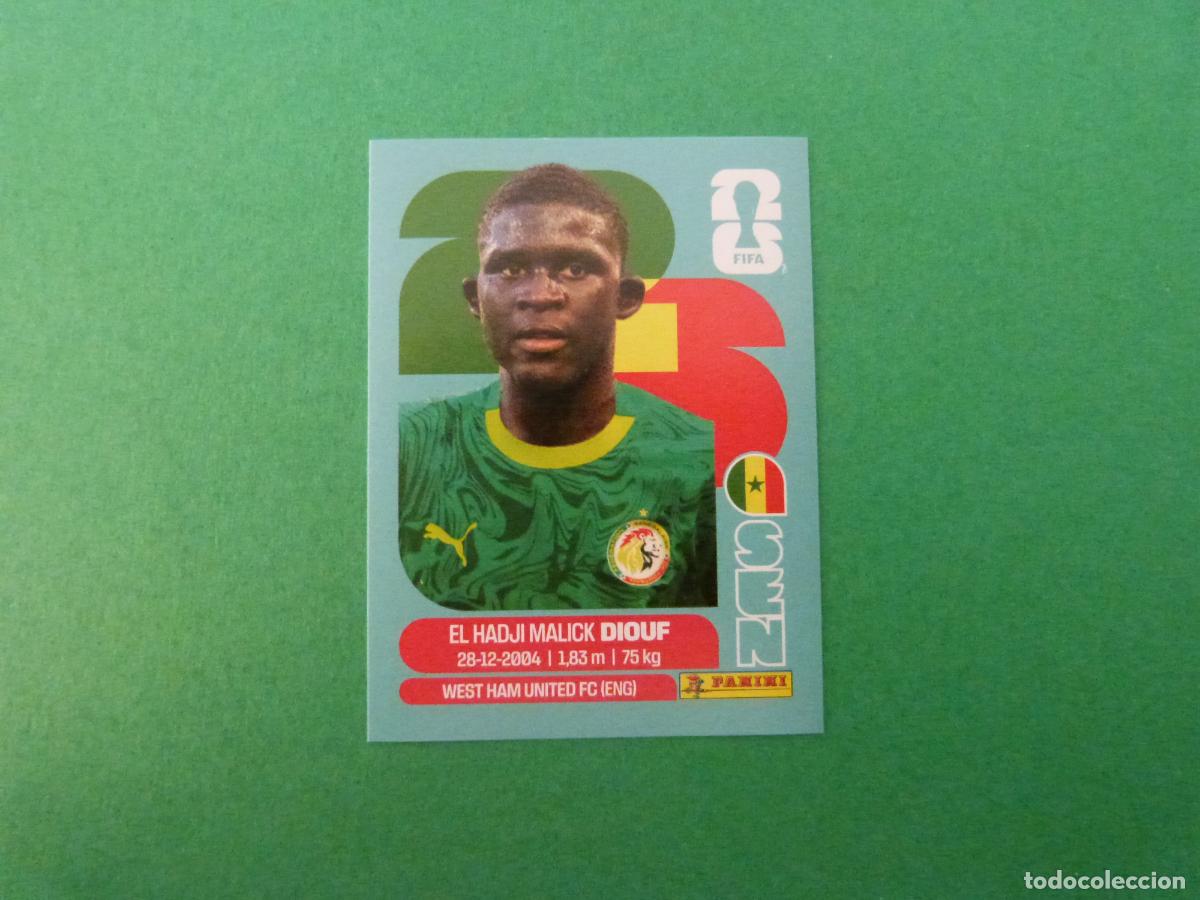 Coleccionismo deportivo: CROMO FUTBOL DIOUF SENEGAL SIN PEGAR N&ordm; 7 SEN 7 MUNDIAL 2026 PANINI