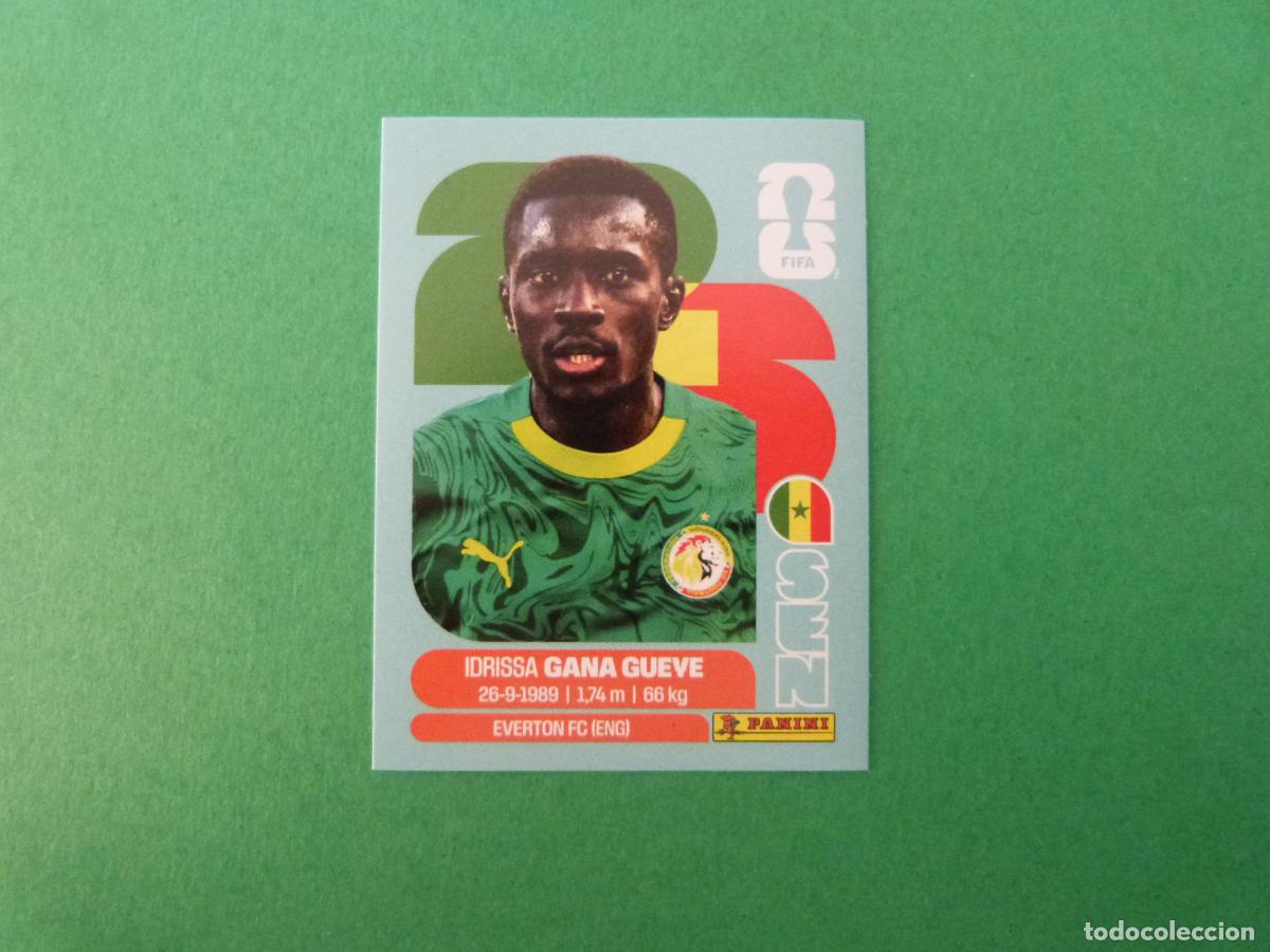 Coleccionismo deportivo: CROMO FUTBOL GANA GUEYE SENEGAL SIN PEGAR N&ordm; 9 SEN 9 MUNDIAL 2026 PANINI