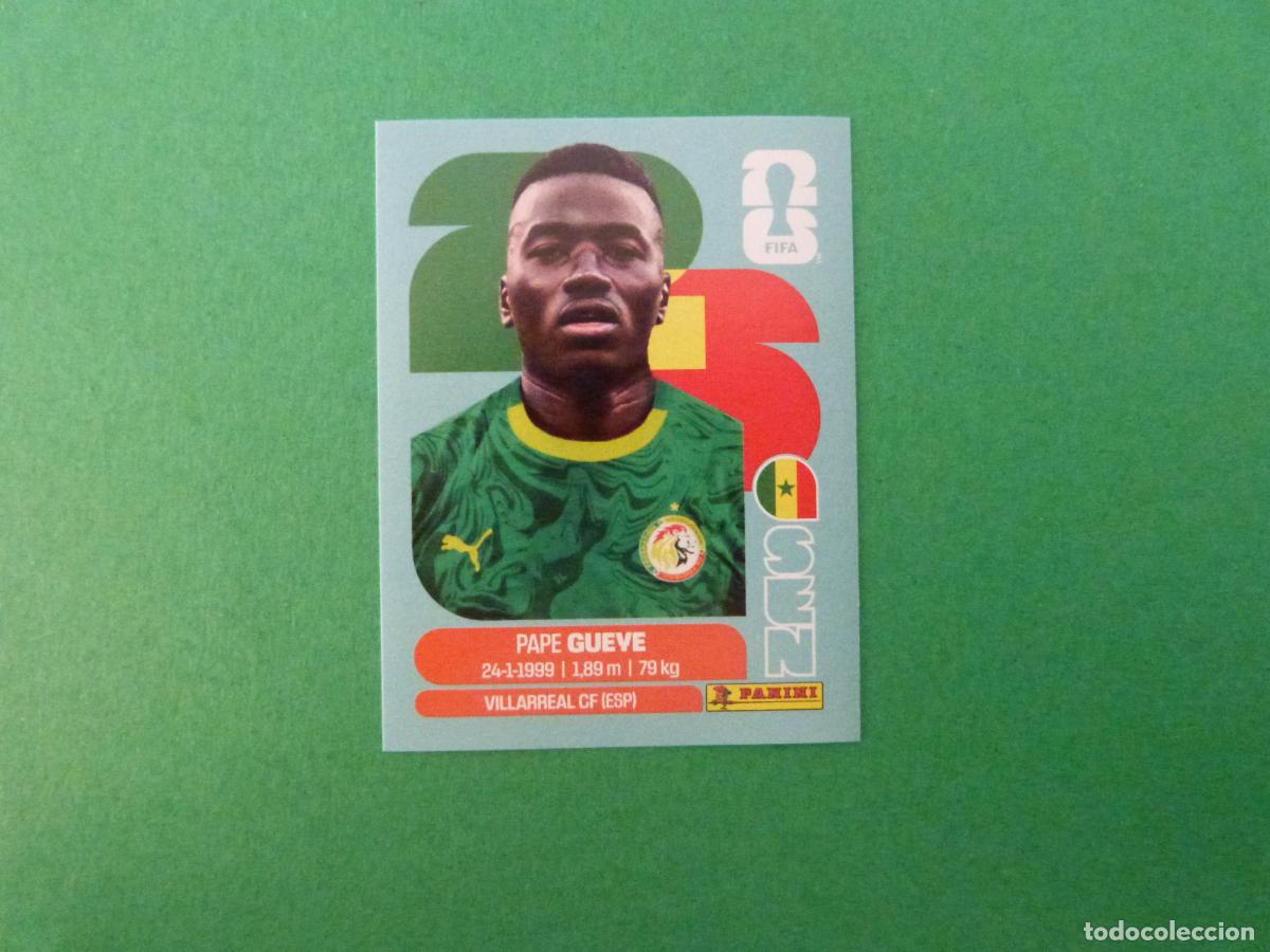 Coleccionismo deportivo: CROMO FUTBOL GUEYE SENEGAL SIN PEGAR N&ordm; 11 SEN 11 MUNDIAL 2026 PANINI