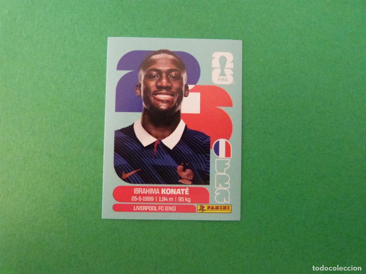 Coleccionismo deportivo: CROMO FUTBOL KONATE FRANCIA SIN PEGAR N&ordm; 6 FRA 6 MUNDIAL 2026 PANINI