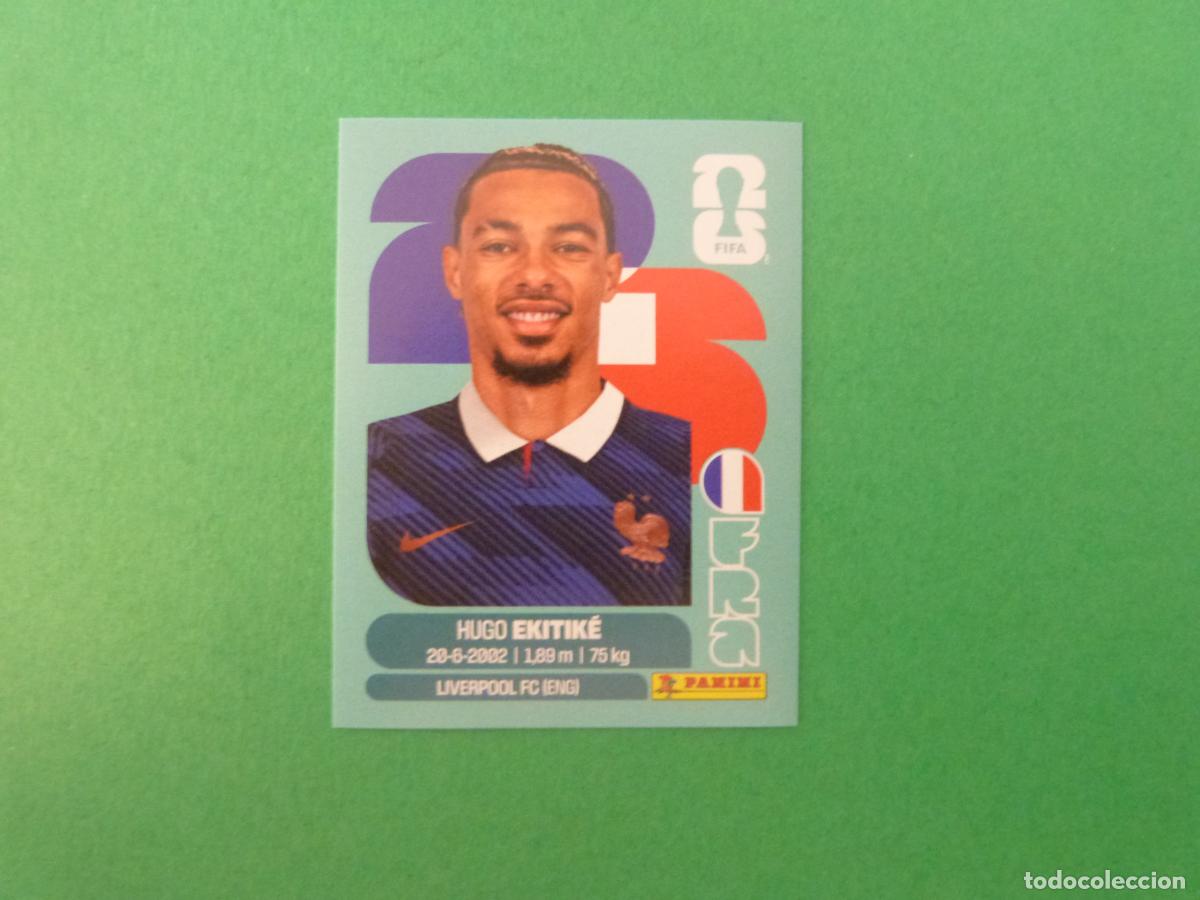 Coleccionismo deportivo: CROMO FUTBOL EKITIKE FRANCIA SIN PEGAR N&ordm; 19 FRA 19 MUNDIAL 2026 PANINI