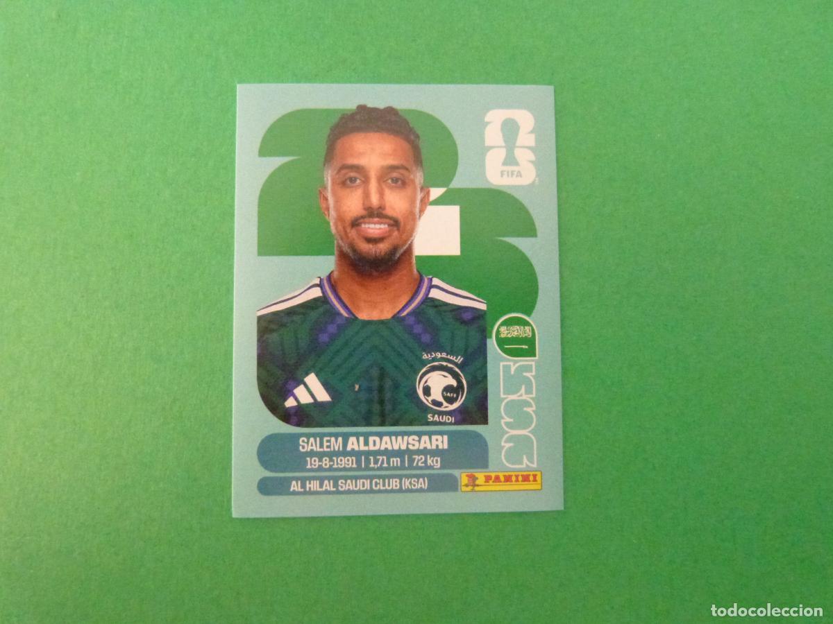 Coleccionismo deportivo: CROMO FUTBOL ALDAWSARI ARABIA SAUDI SIN PEGAR N&ordm; 16 KSA 16 MUNDIAL 2026 PANINI