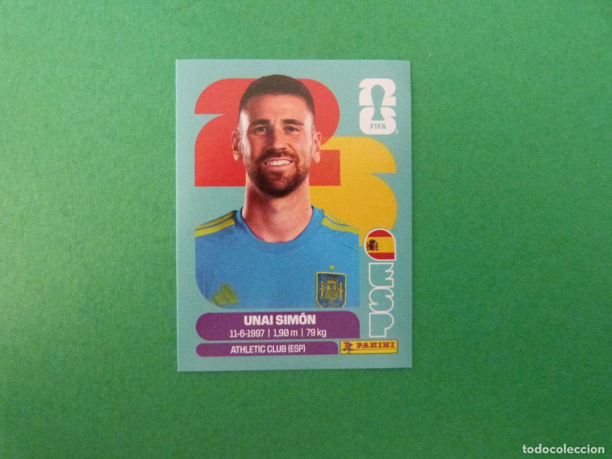 Coleccionismo deportivo: CROMO FUTBOL UNAI SIMON ESPA&Ntilde;A SIN PEGAR N&ordm; 2 ESP 2 MUNDIAL 2026 PANINI
