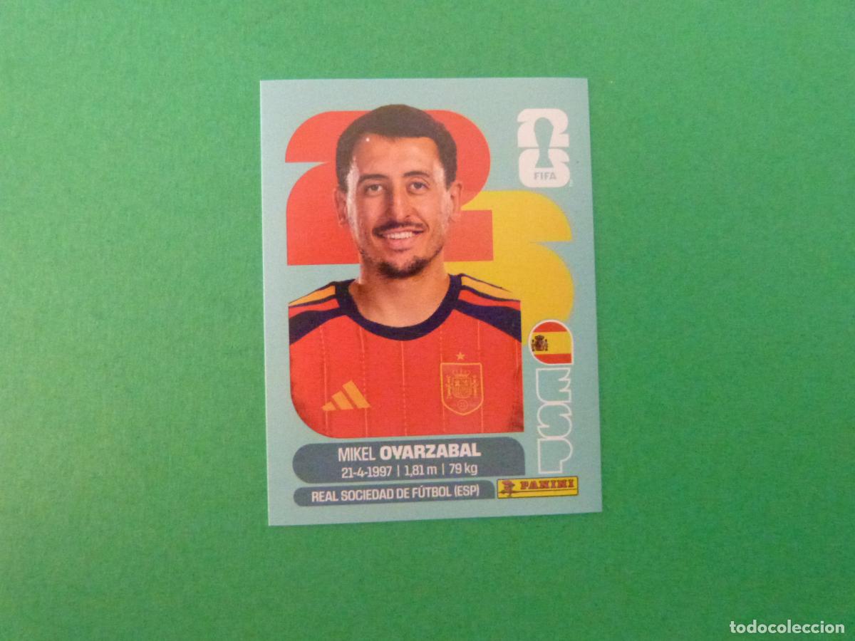 Coleccionismo deportivo: CROMO FUTBOL OYARZABAL ESPA&Ntilde;A SIN PEGAR N&ordm; 20 ESP 20 MUNDIAL 2026 PANINI