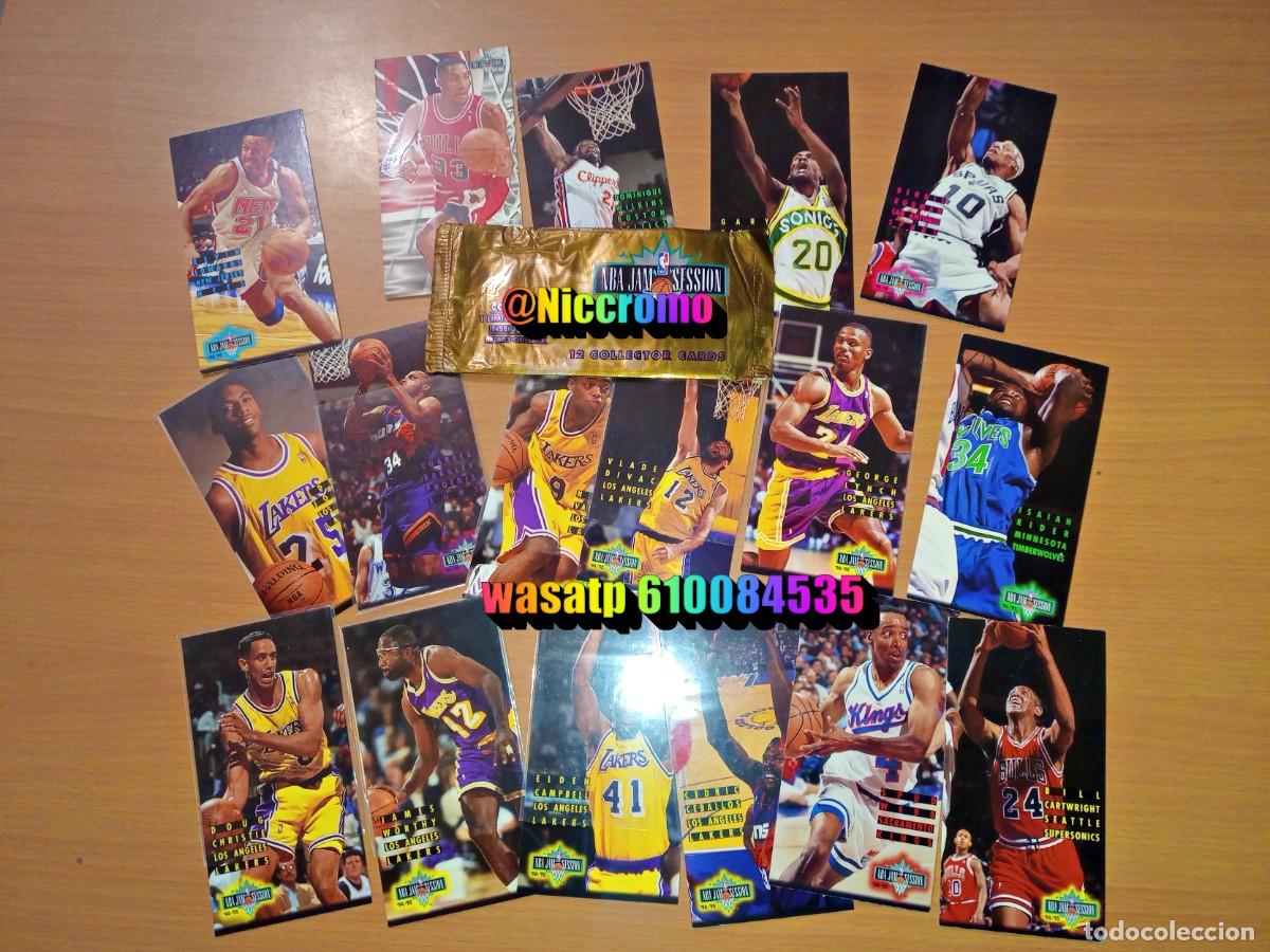Sammelleidenschaft Sport: 17 estrellas nba jam session 94 95 worthy divac barkley rodman pippen wilkins webb niccromo