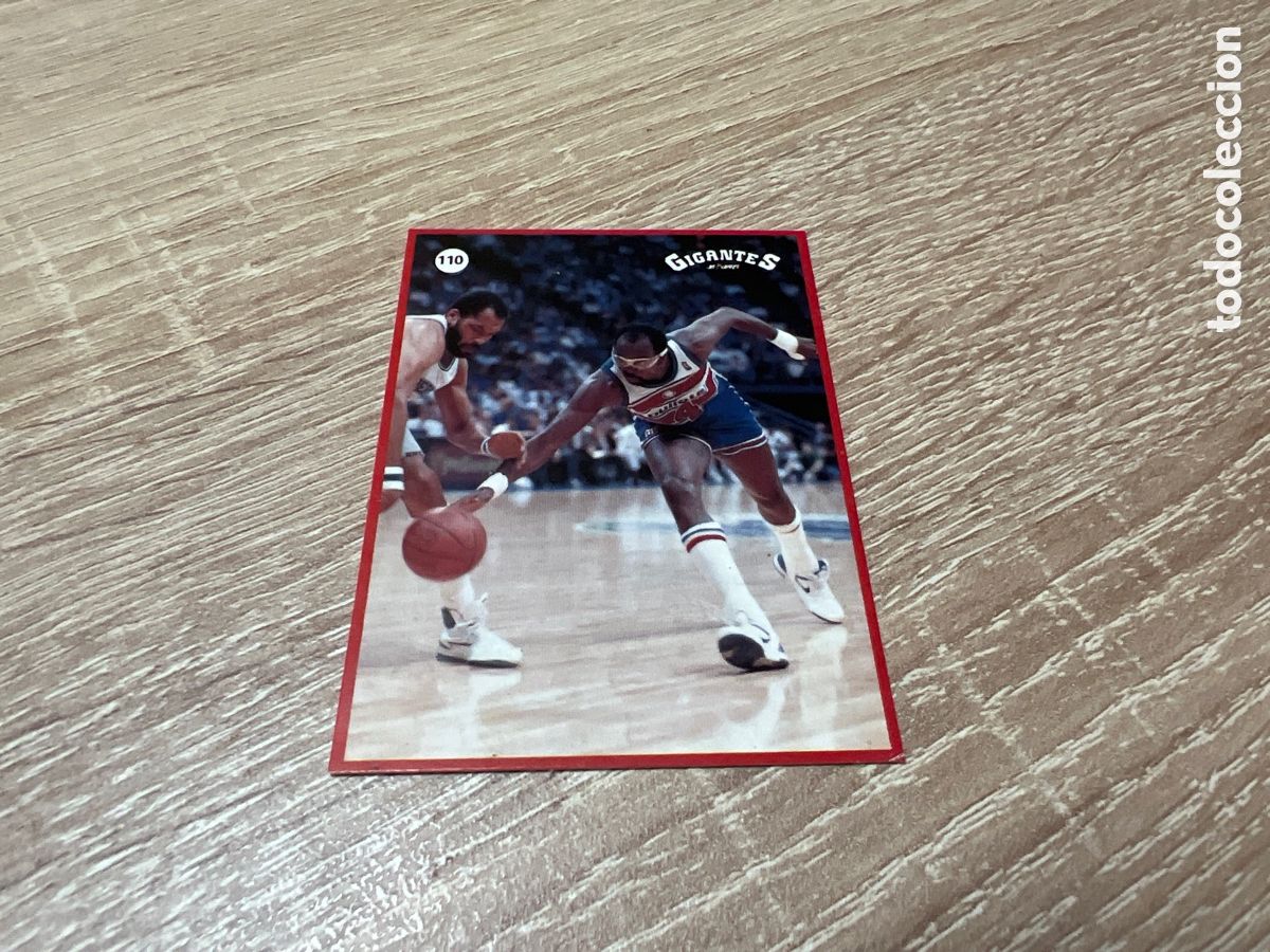 Coleccionismo deportivo: 1987 MOSES MALONE N&ordm; 110 GIGANTES NBA SIN PEGAR
