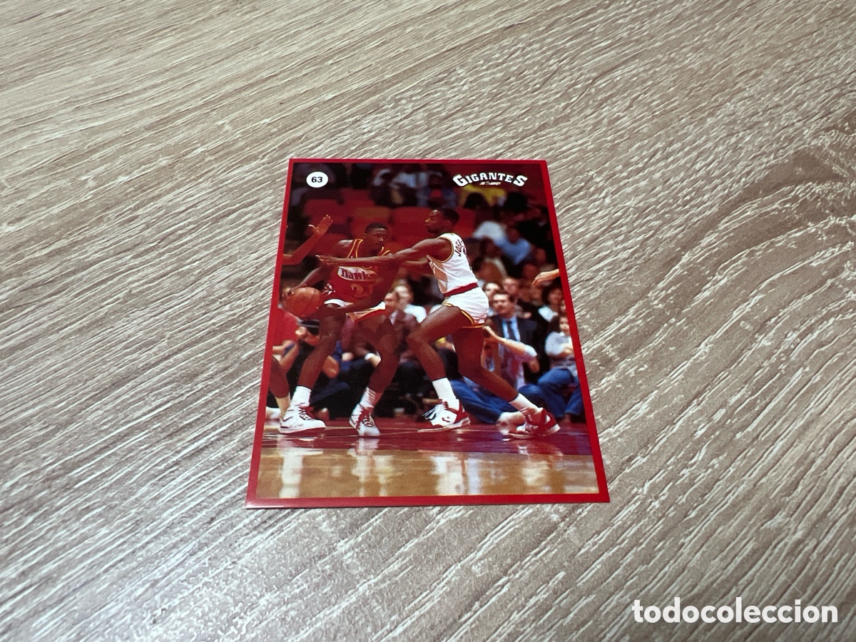 Coleccionismo deportivo: 1987 DOMINIQUE WILKINS N&ordm; 63 GIGANTES NBA SIN PEGAR