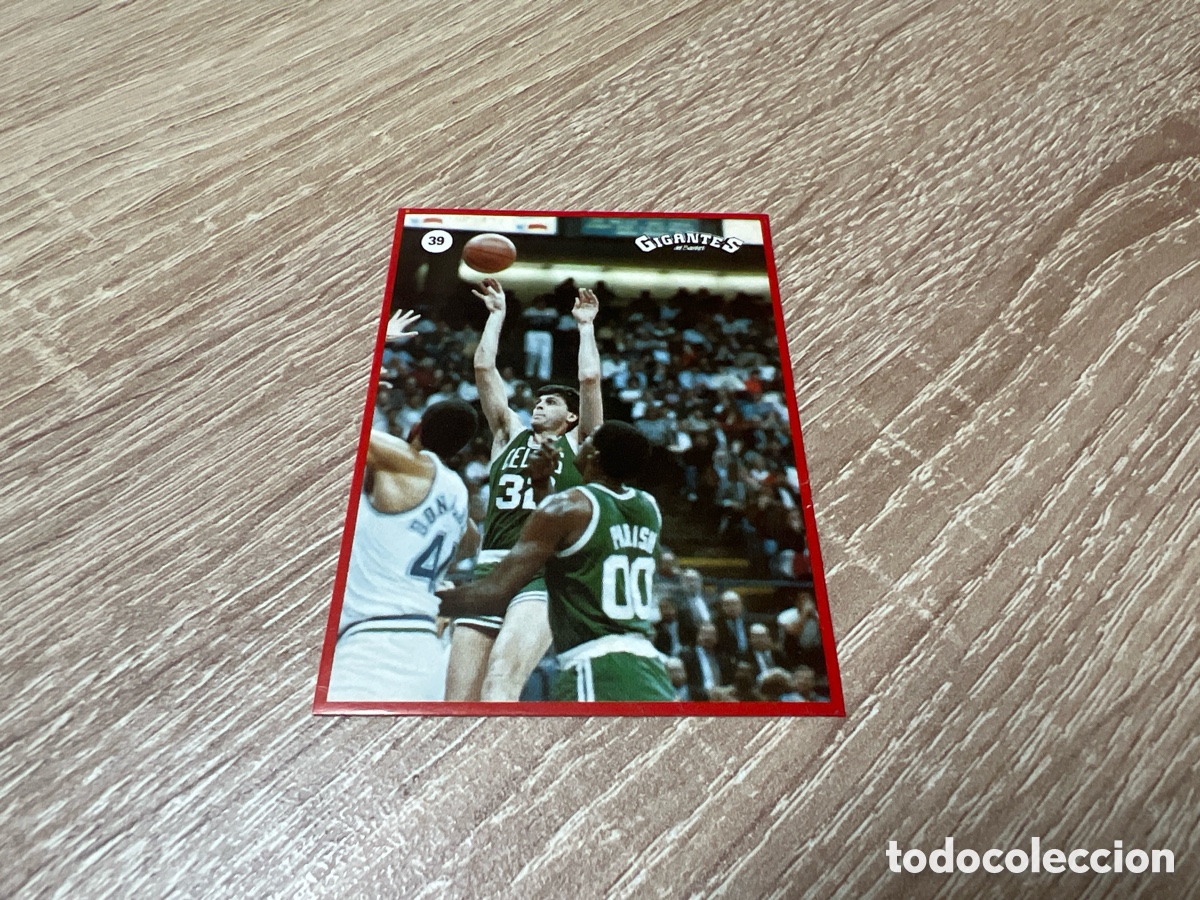 Coleccionismo deportivo: 1987 KEVIN McHALE N&ordm; 39 GIGANTES NBA SIN PEGAR