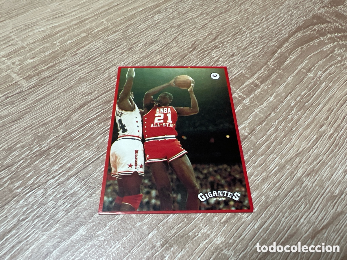 Coleccionismo deportivo: 1987 DOMINIQUE WILKINS N&ordm; 62 GIGANTES NBA SIN PEGAR