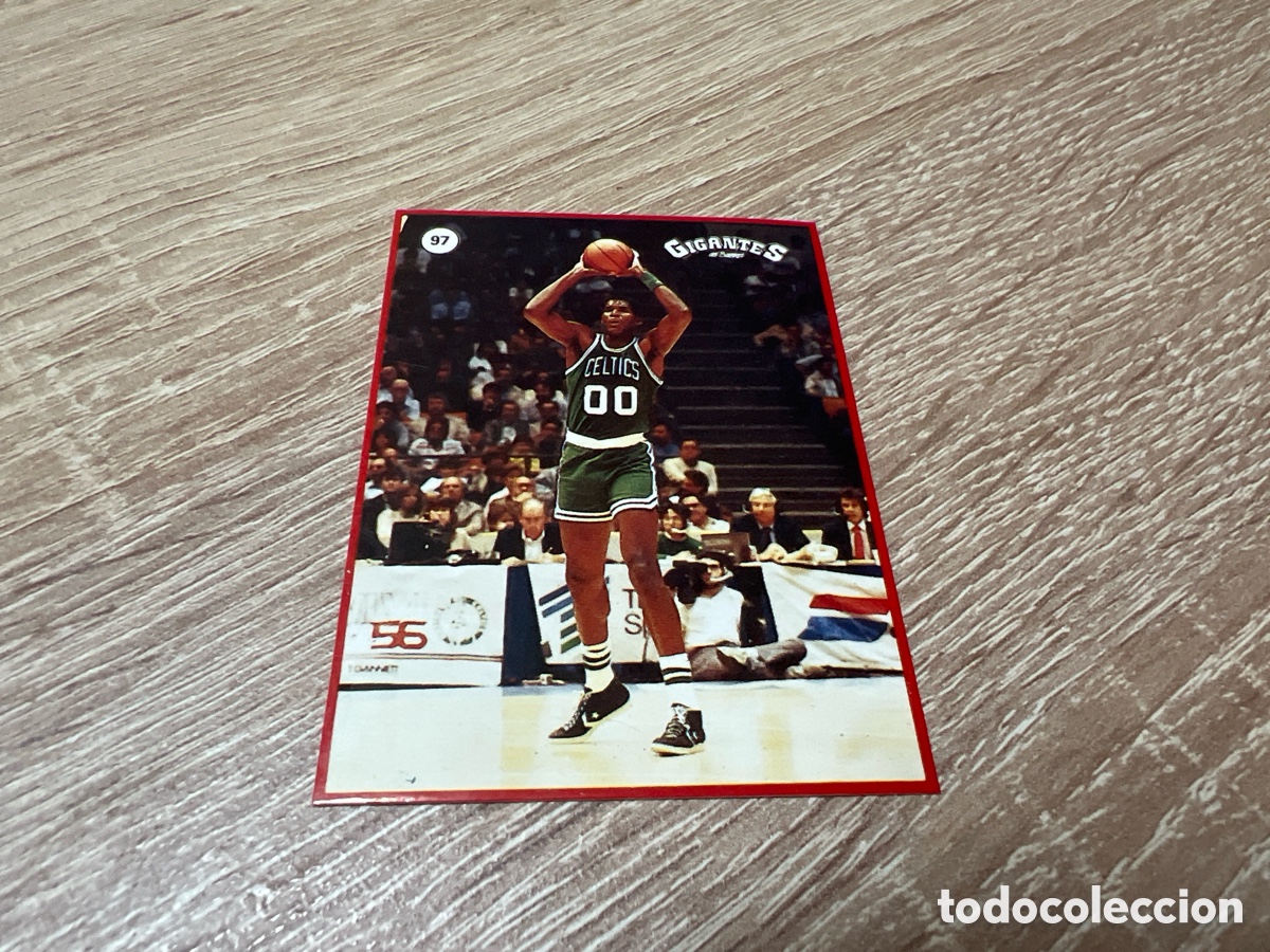 Coleccionismo deportivo: 1987 ROBERT PARISH N&ordm; 97 GIGANTES NBA SIN PEGAR