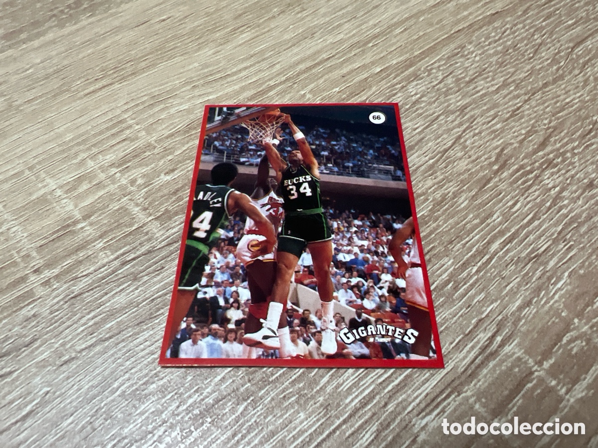 Coleccionismo deportivo: 1987 TERRY CUMMINGS N&ordm; 66 GIGANTES NBA SIN PEGAR