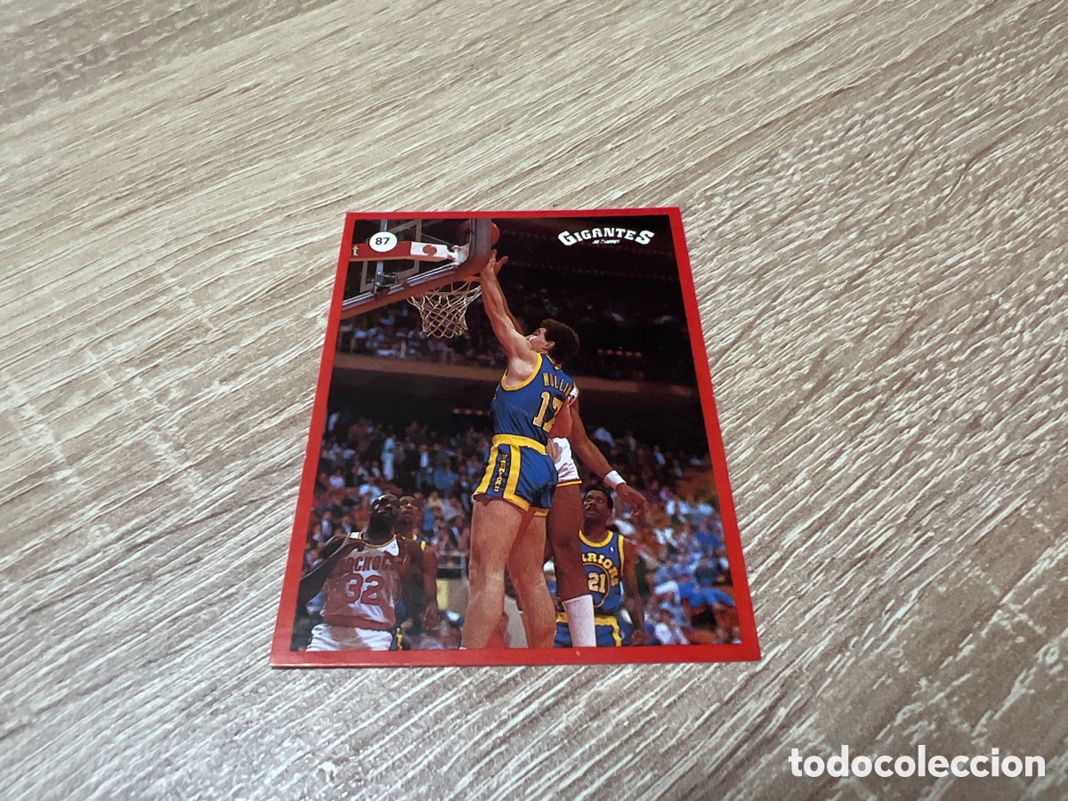 Coleccionismo deportivo: 1987 CHRIS MULLIN N&ordm; 87 GIGANTES NBA SIN PEGAR