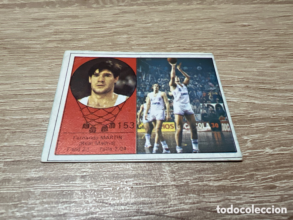 Coleccionismo deportivo: 1985 FERNANDO MARTIN ROOKIE N&ordm; 153 LETONA BLUE BACK SIN PEGAR