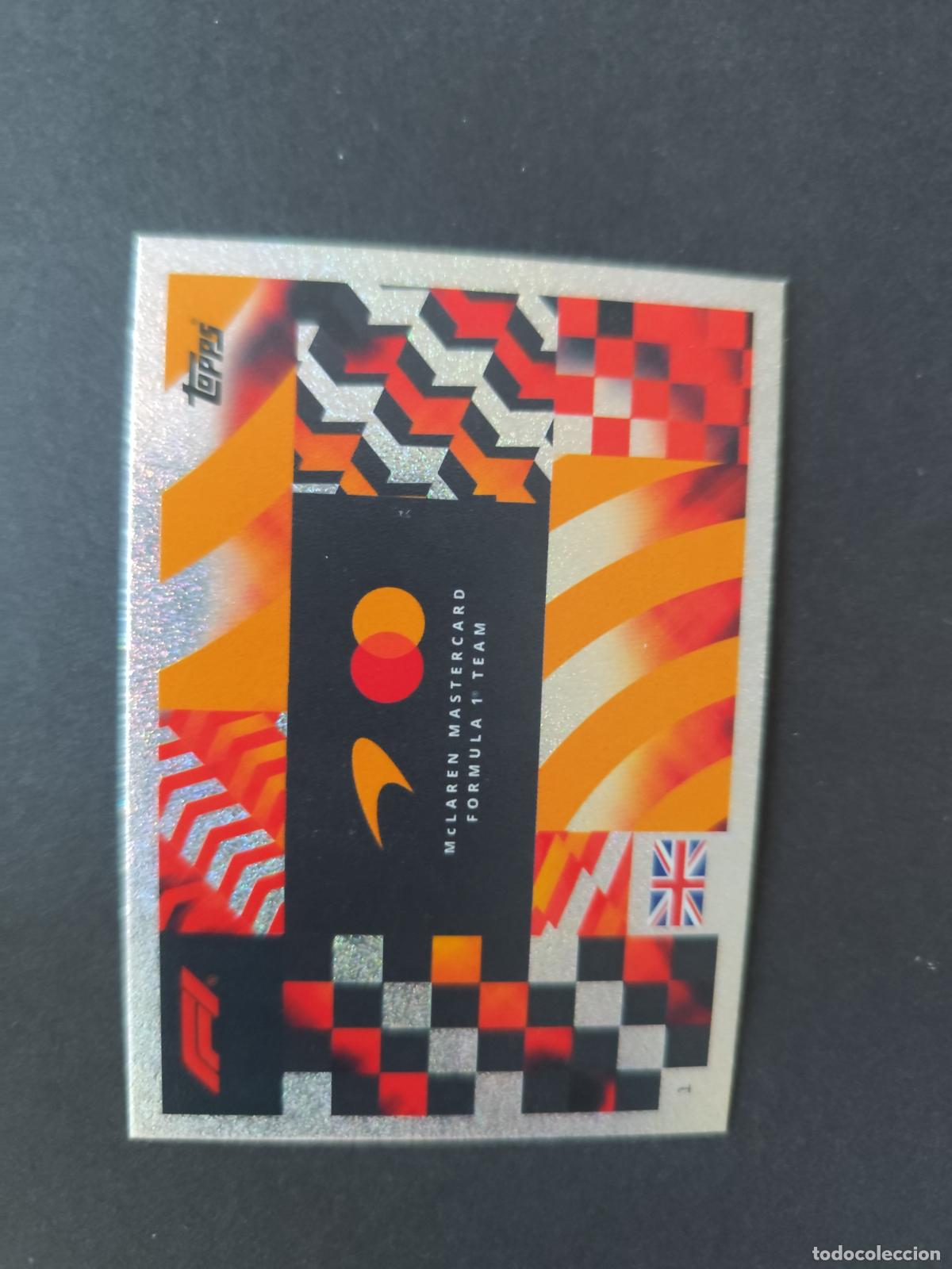 Coleccionismo deportivo: 1 MCLAREN LOGO F&Oacute;RMULA 1 F1 TURBO ATTAX 2026 TOPPS