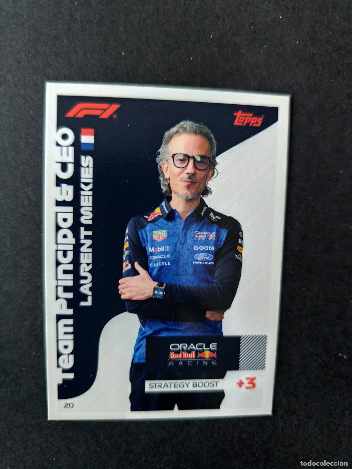Coleccionismo deportivo: 20 LAURENT MEKIES RED BULL TEAM PRINCIPALS F&Oacute;RMULA 1 F1 TURBO ATTAX 2026 TOPPS