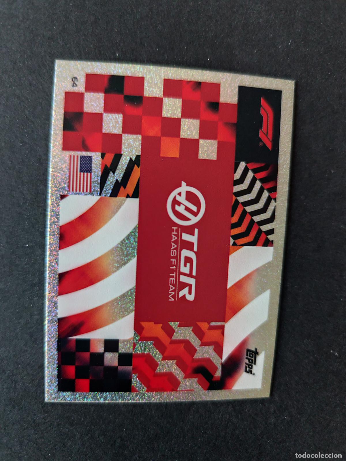 Coleccionismo deportivo: 64 HAAS LOGO F&Oacute;RMULA 1 F1 TURBO ATTAX 2026 TOPPS