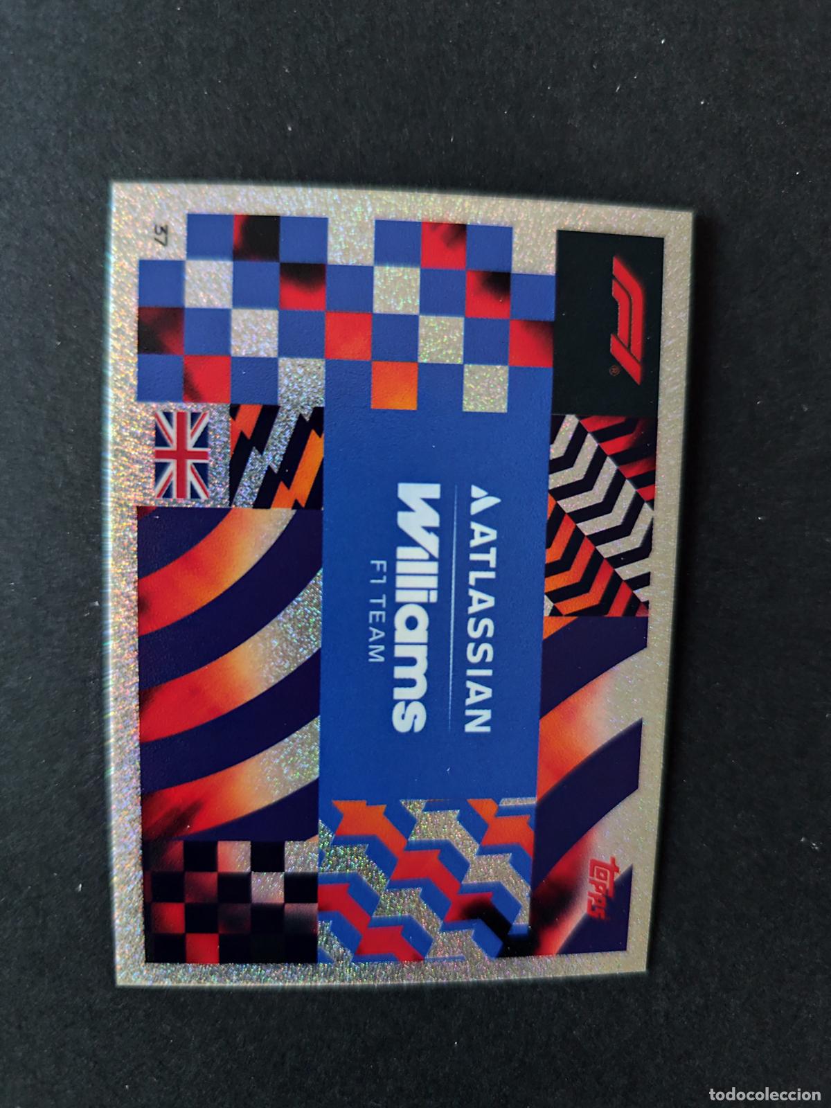Coleccionismo deportivo: 37 WILLIAMS LOGO F&Oacute;RMULA 1 F1 TURBO ATTAX 2026 TOPPS