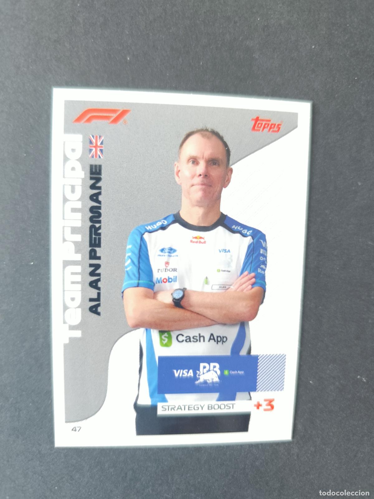 Coleccionismo deportivo: 47 ALAN PERMANE RACING BULLS TEAM PRINCIPALS F&Oacute;RMULA 1 F1 TURBO ATTAX 2026 TOPPS