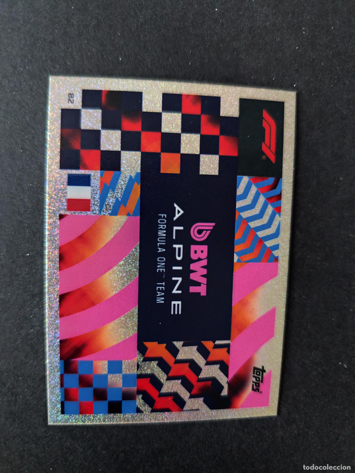 Collezionismo sportivo: 82 ALPINE LOGO F&Oacute;RMULA 1 F1 TURBO ATTAX 2026 TOPPS
