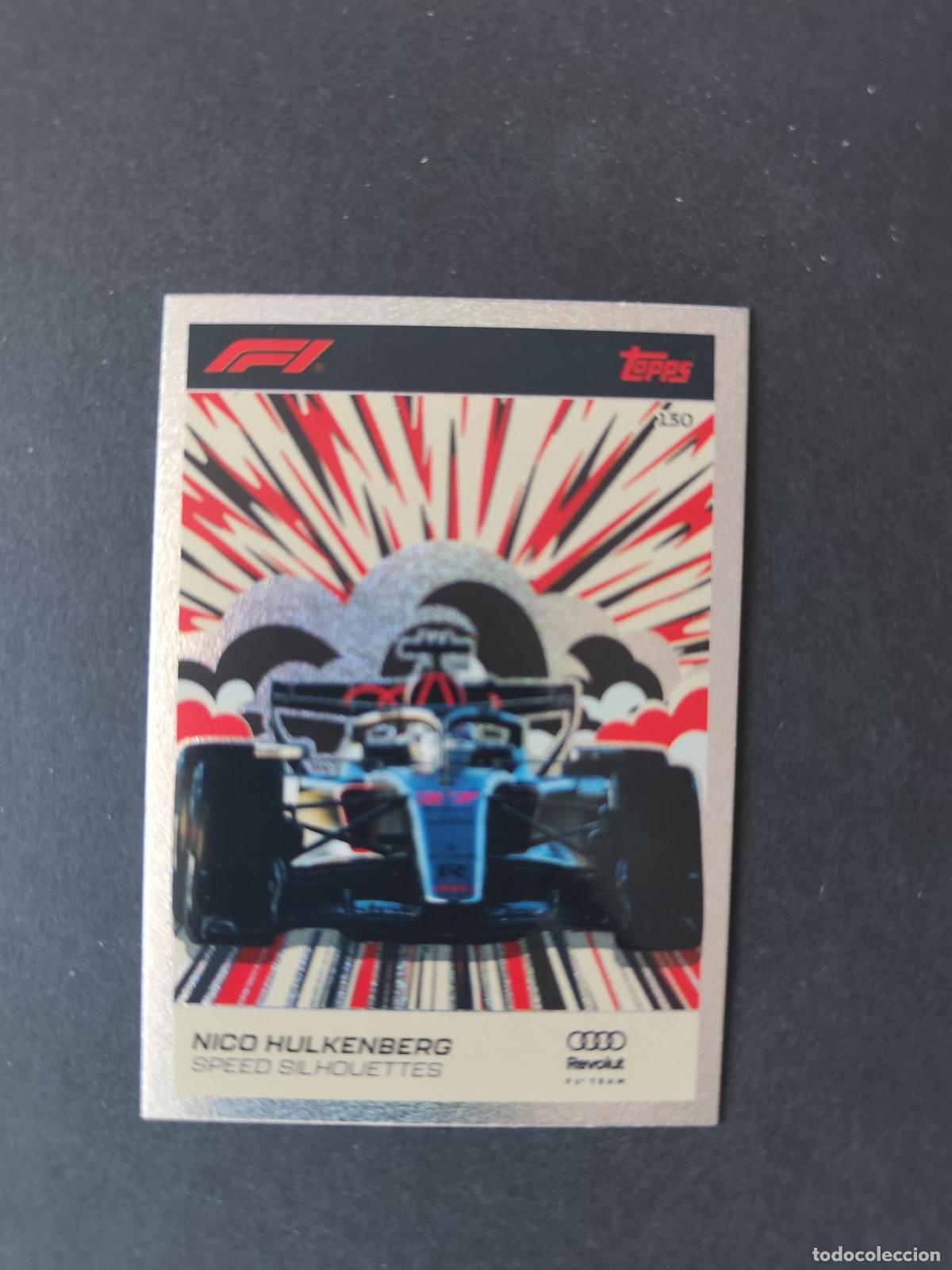 Sammelleidenschaft Sport: 130 NICO HULKENBERG AUDI SPEED SILHOUETTES F&Oacute;RMULA 1 F1 TURBO ATTAX 2026 TOPPS
