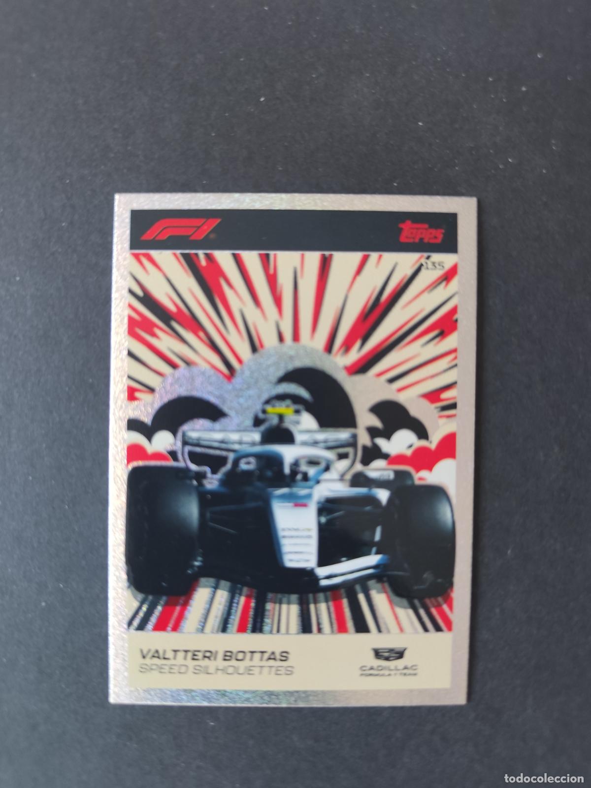 Sammelleidenschaft Sport: 135 VALTTERI BOTTAS CADILLAC SPEED SILHOUETTES F&Oacute;RMULA 1 F1 TURBO ATTAX 2026 TOPPS