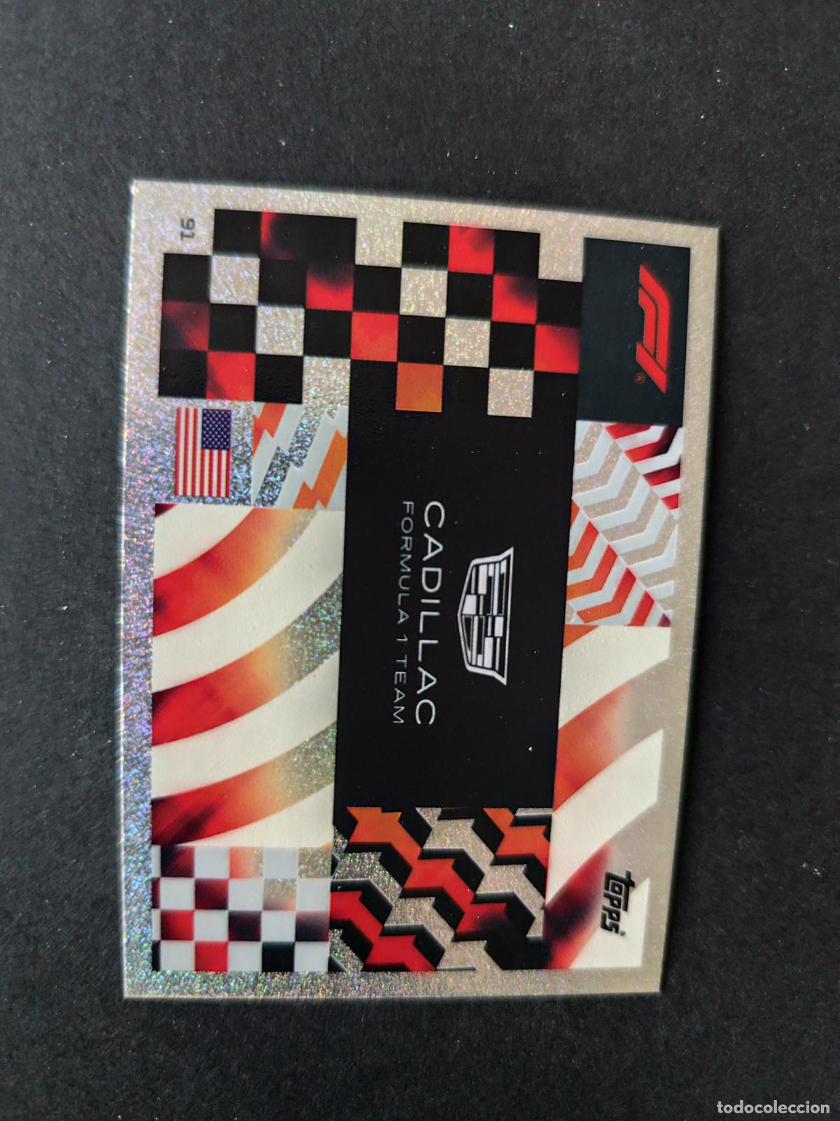 Sammelleidenschaft Sport: 91 CADILLAC LOGO F&Oacute;RMULA 1 F1 TURBO ATTAX 2026 TOPPS