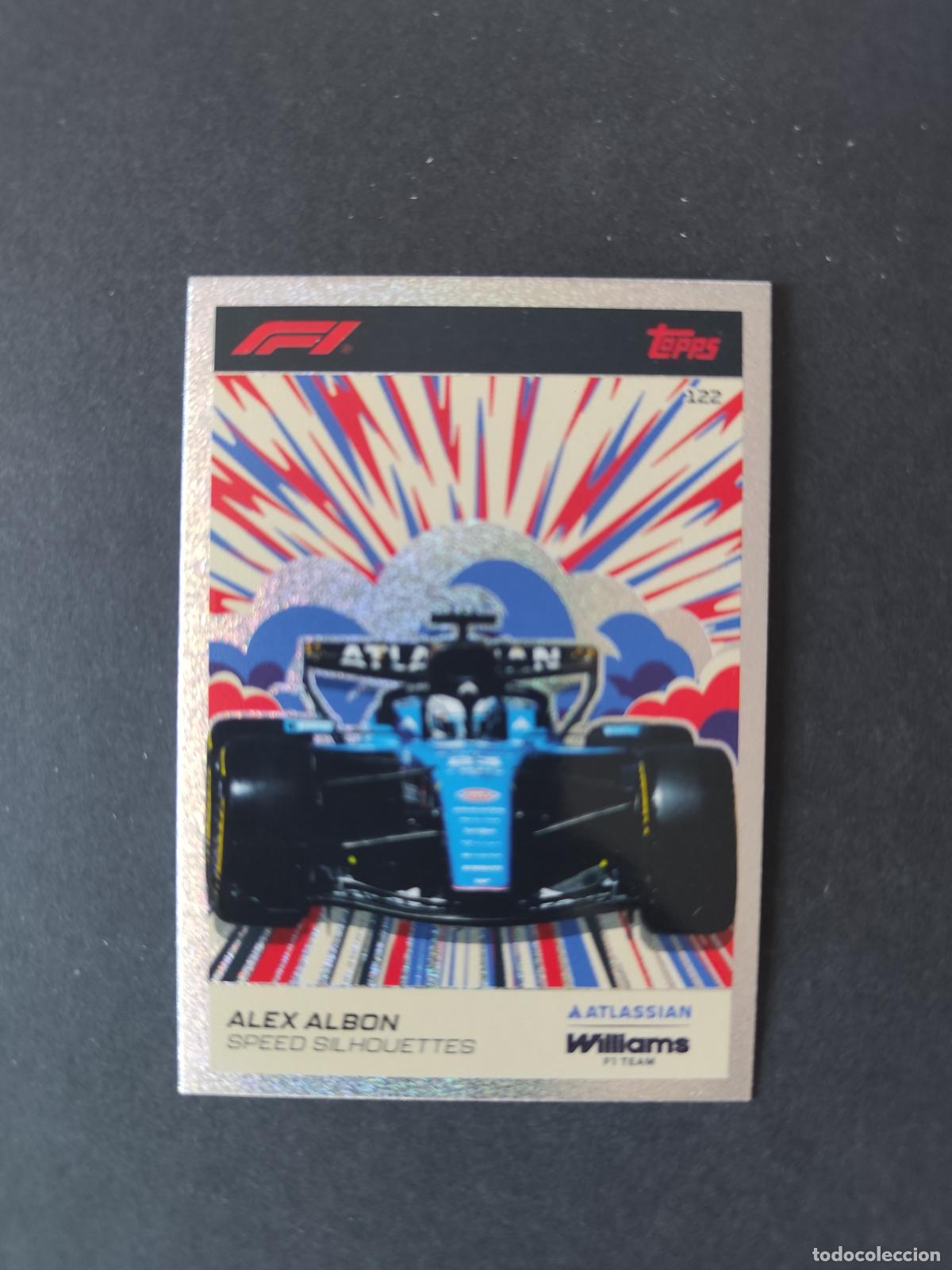 Sammelleidenschaft Sport: 122 ALEX ALBON WILLIAMS SPEED SILHOUETTES F&Oacute;RMULA 1 F1 TURBO ATTAX 2026 TOPPS
