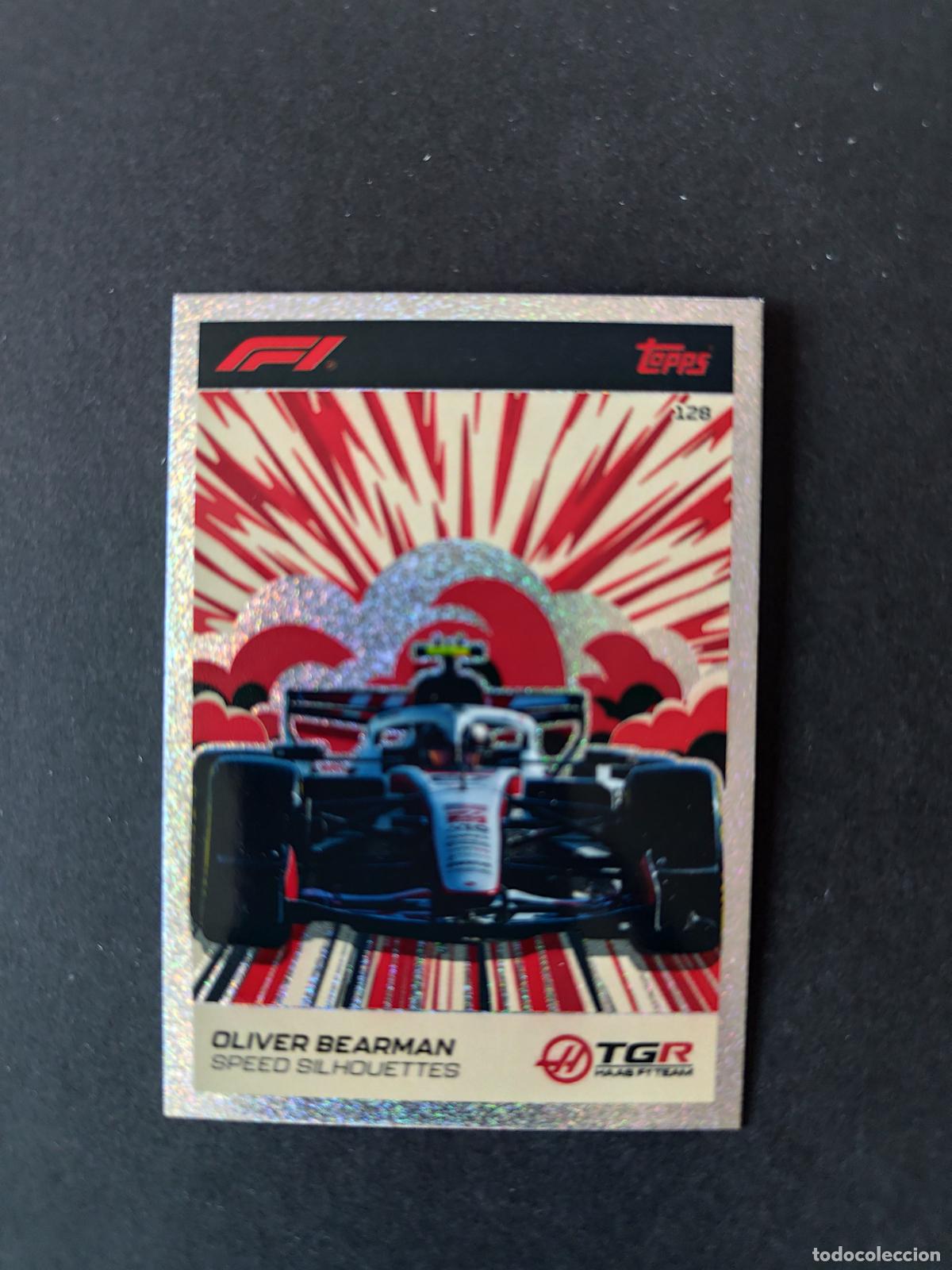 Sammelleidenschaft Sport: 128 OLIVER BEARMAN HAAS SPEED SILHOUETTES F&Oacute;RMULA 1 F1 TURBO ATTAX 2026 TOPPS