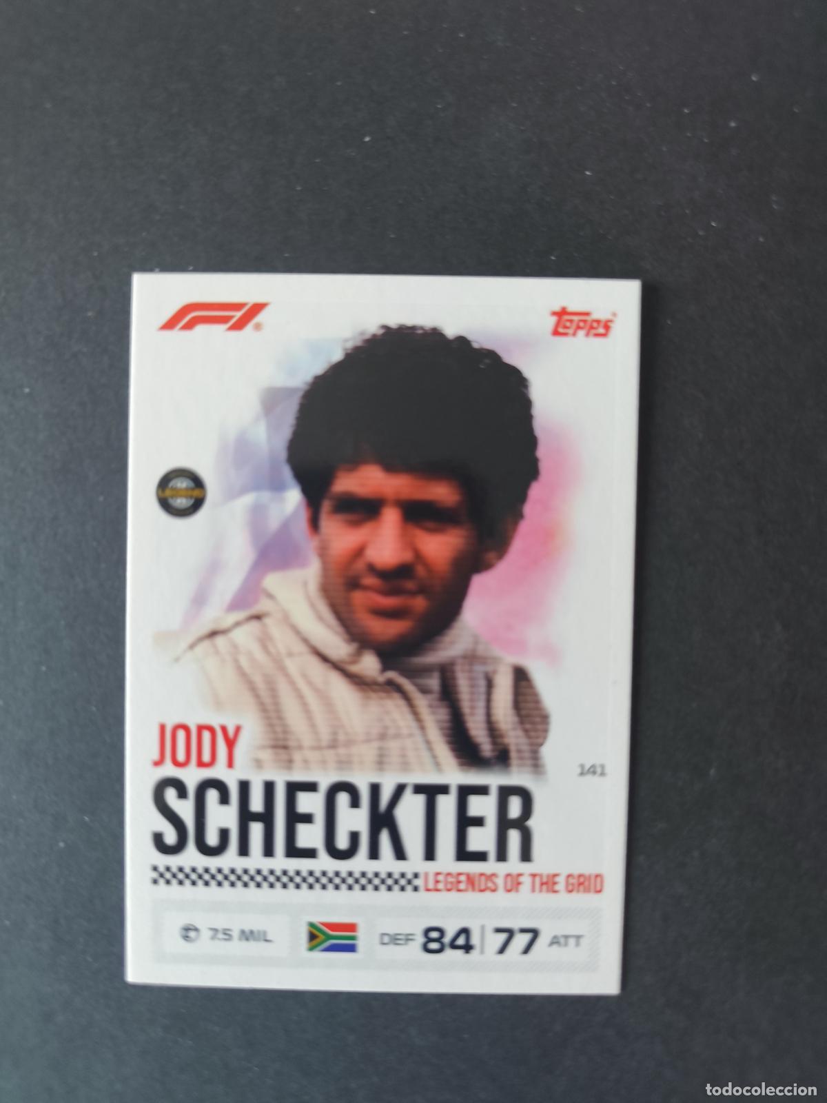 Sammelleidenschaft Sport: 141 JODY SCHECKTER LEGENDS OF THE GRID F&Oacute;RMULA 1 F1 TURBO ATTAX 2026 TOPPS