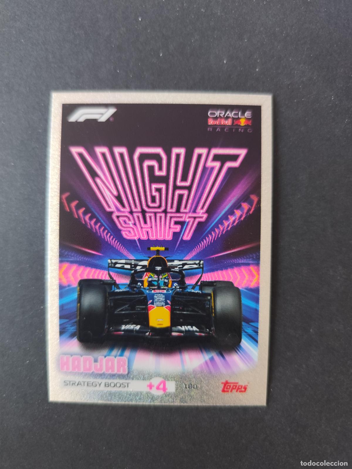 Sammelleidenschaft Sport: 180 ISACK HADJAR RED BULL NIGHT SHIFT F&Oacute;RMULA 1 F1 TURBO ATTAX 2026 TOPPS