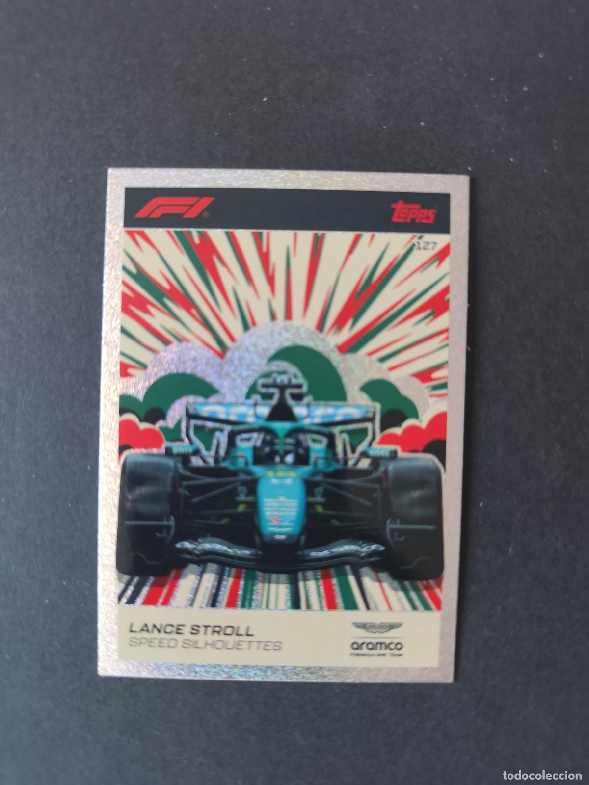 Sammelleidenschaft Sport: 127 LANCE STROLL ASTON MARTIN SPEED SILHOUETTES F&Oacute;RMULA 1 F1 TURBO ATTAX 2026 TOPPS